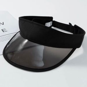 6/$28❗️ Black Visor Hat